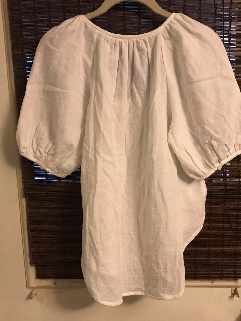 Pilcrc Ballon Sleeve Button down top - Picture 6 of 6
